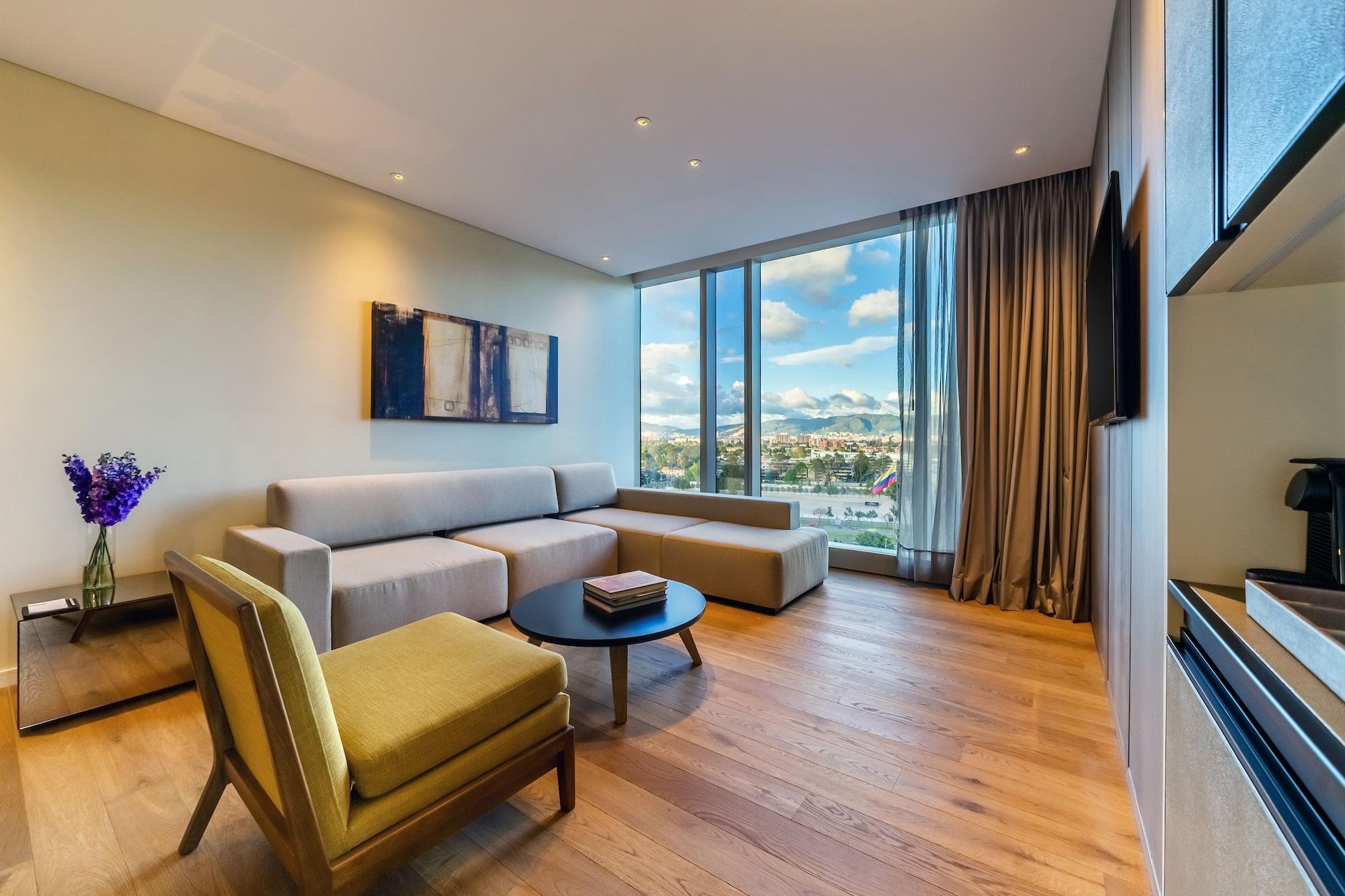 Hotel Grand Hyatt Bogotá Zewnętrze zdjęcie Living room