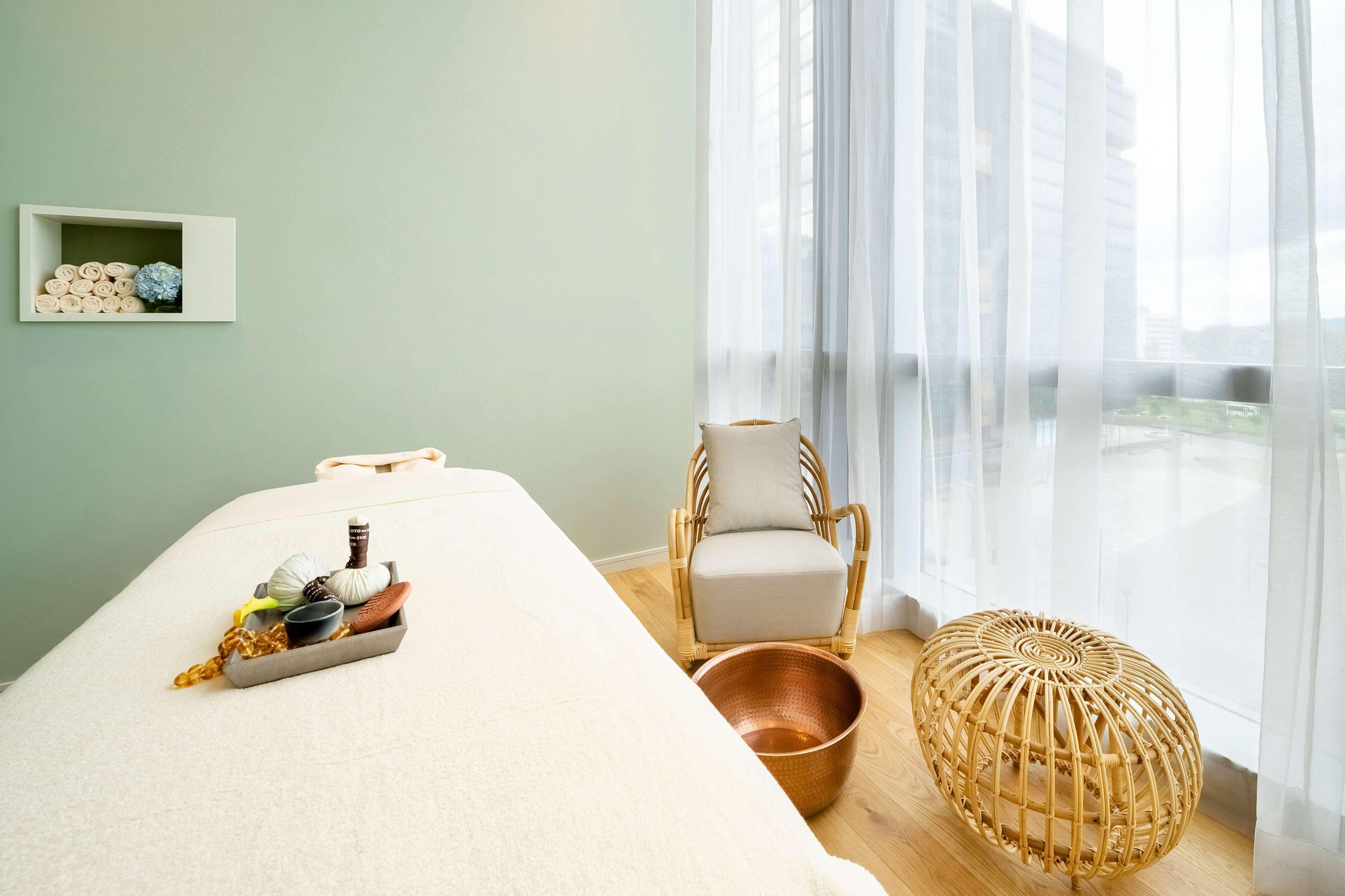 Hotel Grand Hyatt Bogotá Zewnętrze zdjęcie A treatment room at the spa