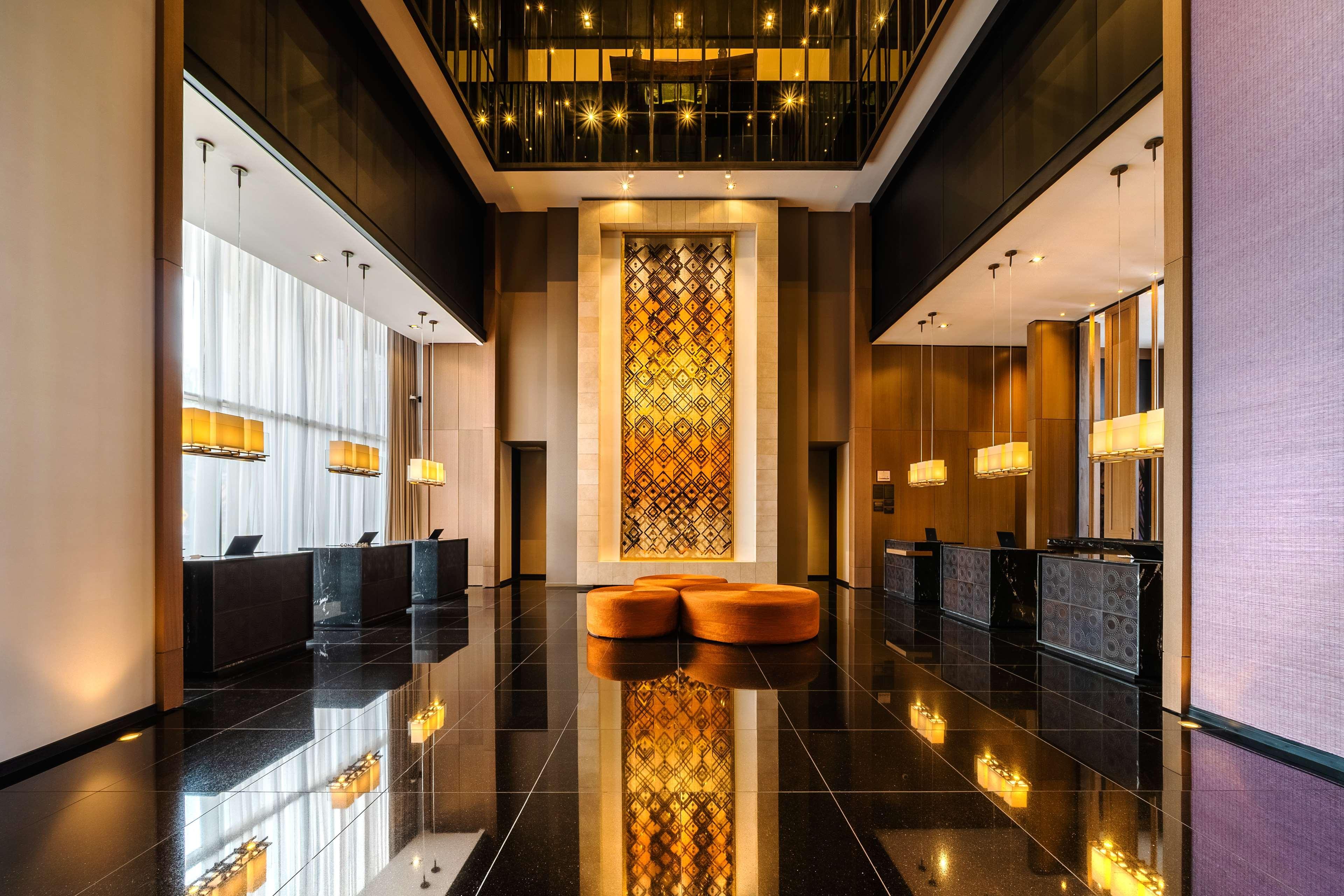 Hotel Grand Hyatt Bogotá Zewnętrze zdjęcie The lobby of the hotel