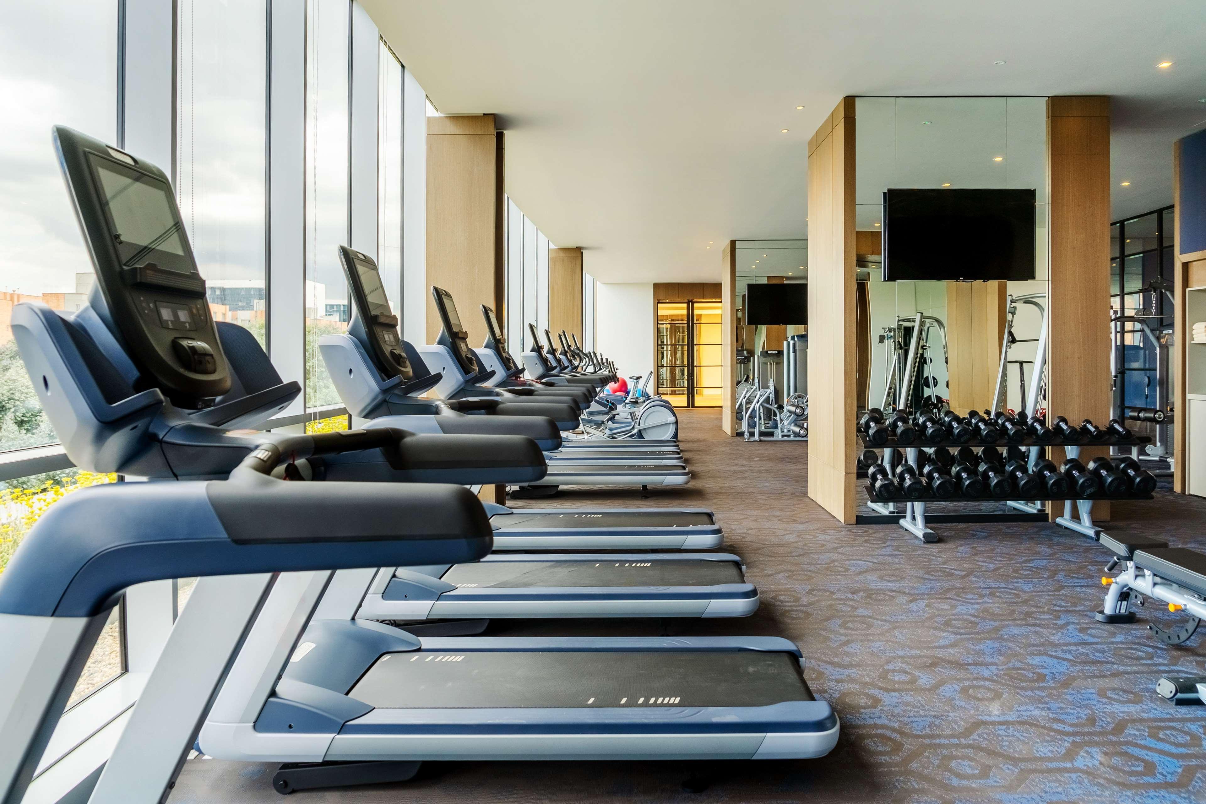 Hotel Grand Hyatt Bogotá Zewnętrze zdjęcie The gym at the hotel