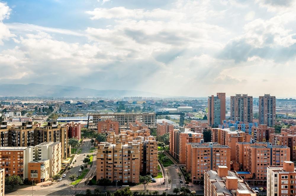 Hotel Grand Hyatt Bogotá Zewnętrze zdjęcie View of the city